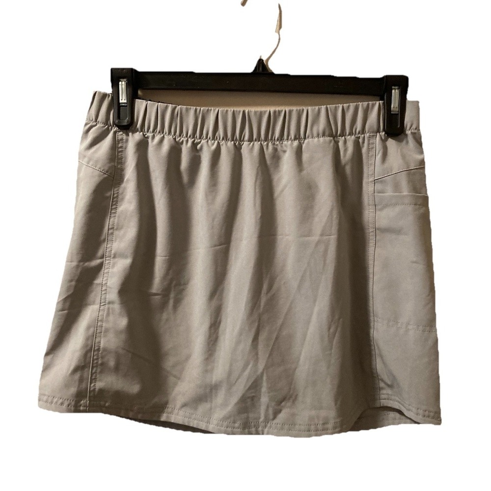 Patagonia Womens Happy Hike Skort Skirt Gray Sz Medium Hiking Outdoor